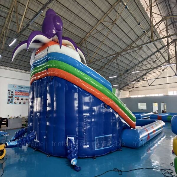 Octopus Inflatable Double Water Slide - Image 4