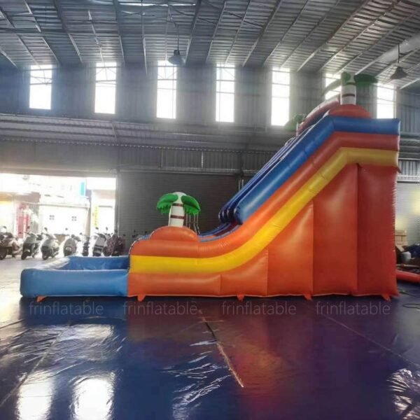 Adult inflatable double water slide - Image 5