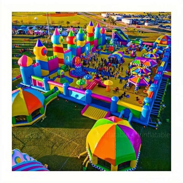 Large inflatable bounce house - Image 5
