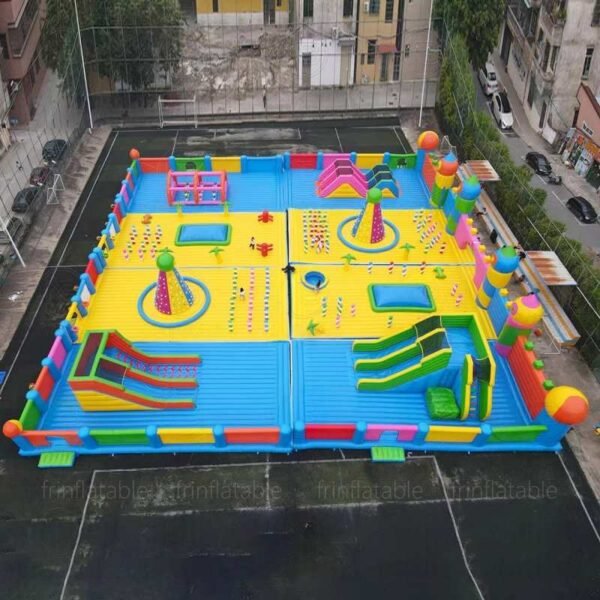 Large inflatable bounce house