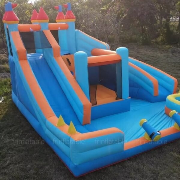 Dual Slide Inflatable Water Bounce House - Image 2