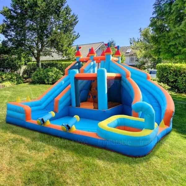 Dual Slide Inflatable Water Bounce House