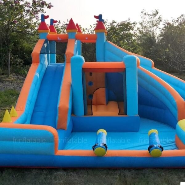 Dual Slide Inflatable Water Bounce House - Image 4